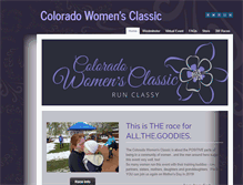 Tablet Screenshot of coloradowomensclassic.com